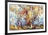 Color Burst 3-Dean Bradshaw-Framed Giclee Print