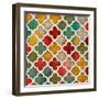 Color Burst Lattice I-Lanie Loreth-Framed Art Print