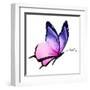 Color Butterfly Flying-suns_luck-Framed Art Print