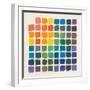 Color Chart-Wild Apple Portfolio-Framed Art Print