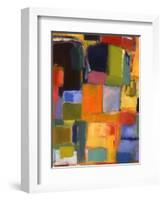 Color Essay with Orange-Kim Parker-Framed Giclee Print