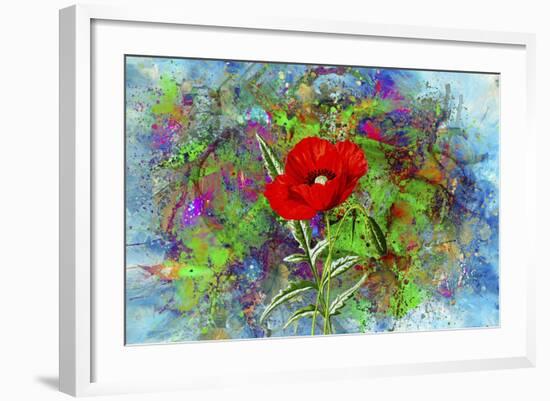 Color Explosion 13-Ata Alishahi-Framed Giclee Print