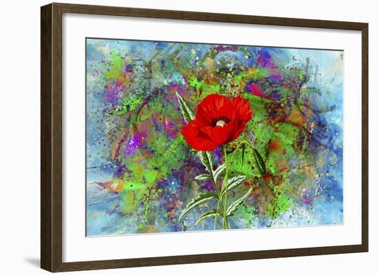 Color Explosion 13-Ata Alishahi-Framed Giclee Print