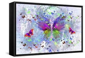 Color Explosion 21-Ata Alishahi-Framed Stretched Canvas