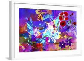 Color Explosion 8-Ata Alishahi-Framed Giclee Print