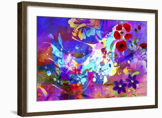 Color Explosion 8-Ata Alishahi-Framed Giclee Print