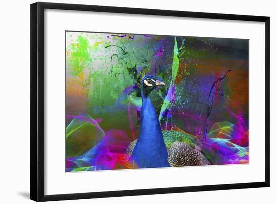Color Explosion Cm7-Ata Alishahi-Framed Giclee Print