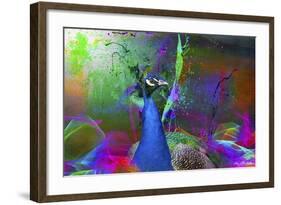 Color Explosion Cm7-Ata Alishahi-Framed Giclee Print