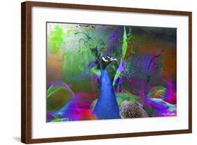 Color Explosion Cm7-Ata Alishahi-Framed Giclee Print