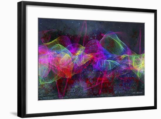 Color Explosion M9-Ata Alishahi-Framed Giclee Print