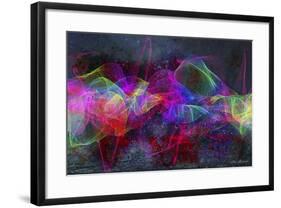 Color Explosion M9-Ata Alishahi-Framed Giclee Print