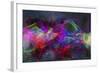 Color Explosion M9-Ata Alishahi-Framed Giclee Print