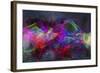 Color Explosion M9-Ata Alishahi-Framed Giclee Print