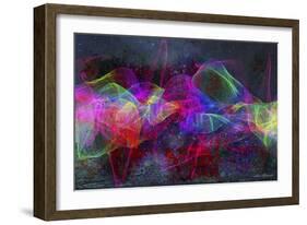 Color Explosion M9-Ata Alishahi-Framed Giclee Print