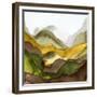 Color Field 1-GI ArtLab-Framed Giclee Print