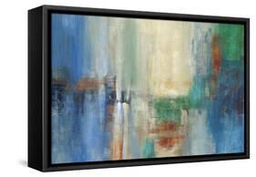 Color Field-Theo Beck-Framed Stretched Canvas