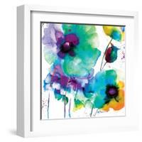 Color Flowers-Victoria Brown-Framed Art Print