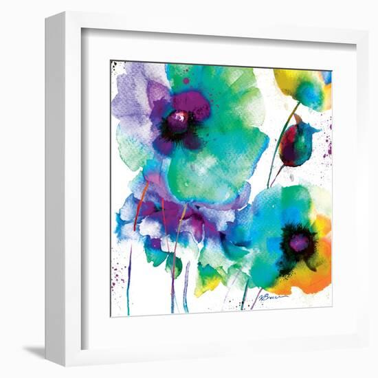 Color Flowers-Victoria Brown-Framed Art Print