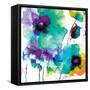 Color Flowers-Victoria Brown-Framed Stretched Canvas