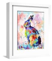 Color Hare-Sarah Stribbling-Framed Art Print