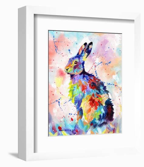 Color Hare-Sarah Stribbling-Framed Art Print