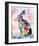 Color Hare-Sarah Stribbling-Framed Giclee Print