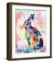 Color Hare-Sarah Stribbling-Framed Giclee Print