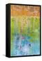 Color I-Kathy Mahan-Framed Stretched Canvas