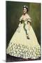 Color Illustration of Mary Todd Lincoln-null-Mounted Giclee Print