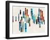 Color Lines lX, 2023-Sydney Pratt-Framed Art Print