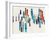 Color Lines lX, 2023-Sydney Pratt-Framed Art Print