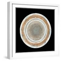 Color Map of Jupiter-Stocktrek Images-Framed Photographic Print