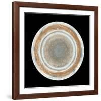 Color Map of Jupiter-Stocktrek Images-Framed Photographic Print