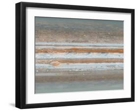 Color Map of Jupiter-Stocktrek Images-Framed Art Print