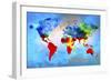 Color Map-Ata Alishahi-Framed Giclee Print