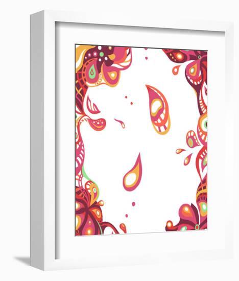 Color Melody: All Love Imagined by Spring Flower and Pink Warm Color-Kyo Nakayama-Framed Giclee Print