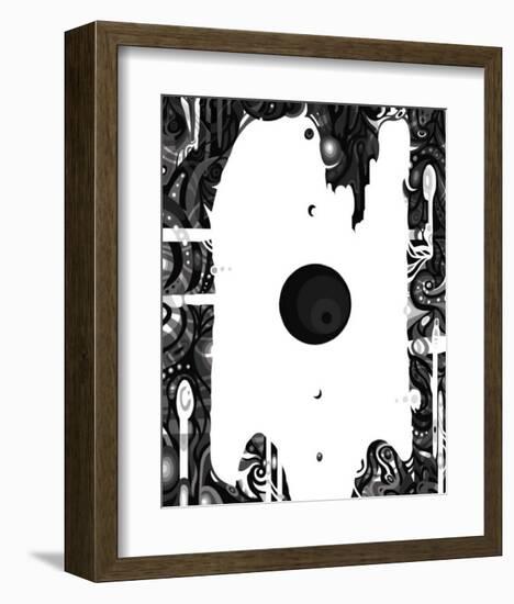 Color Melody: All Silent at Night and the Beauty of the Darkness-Kyo Nakayama-Framed Giclee Print