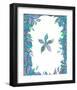 Color Melody: Blue Flower and Soft Water-Kyo Nakayama-Framed Giclee Print