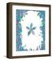 Color Melody: Blue Flower and Soft Water-Kyo Nakayama-Framed Giclee Print
