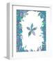 Color Melody: Blue Flower and Soft Water-Kyo Nakayama-Framed Giclee Print