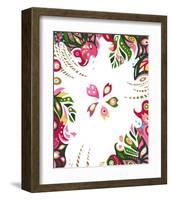 Color Melody: Day of Spring Pretty Cherry Blossoms-Kyo Nakayama-Framed Giclee Print