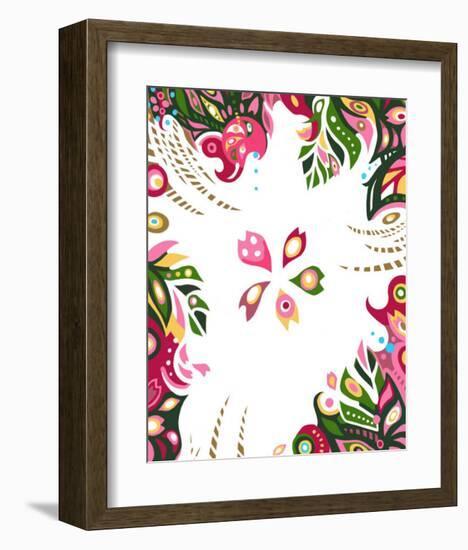 Color Melody: Day of Spring Pretty Cherry Blossoms-Kyo Nakayama-Framed Giclee Print