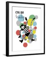 Color Monkey-Laure Girardin-Vissian-Framed Giclee Print