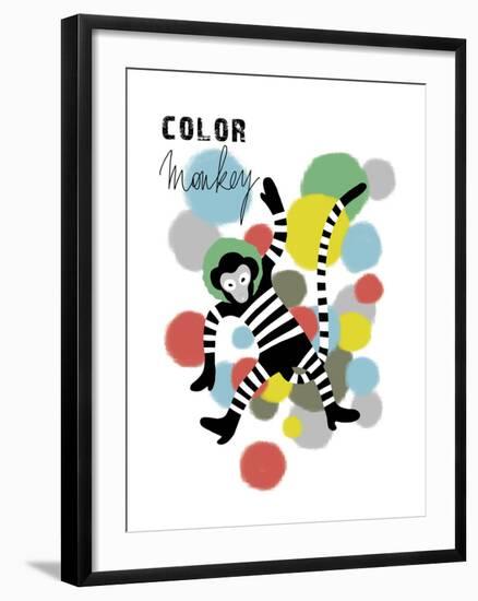 Color Monkey-Laure Girardin-Vissian-Framed Giclee Print