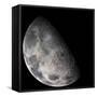Color Mosaic of the Earth's Moon-null-Framed Stretched Canvas