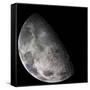 Color Mosaic of the Earth's Moon-null-Framed Stretched Canvas