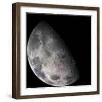 Color Mosaic of the Earth's Moon-null-Framed Photographic Print