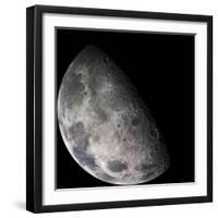 Color Mosaic of the Earth's Moon-null-Framed Photographic Print