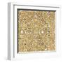 Color my World Spice Mosaic Pattern Gold-Daphne Brissonnet-Framed Art Print