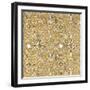 Color my World Spice Mosaic Pattern Gold-Daphne Brissonnet-Framed Art Print